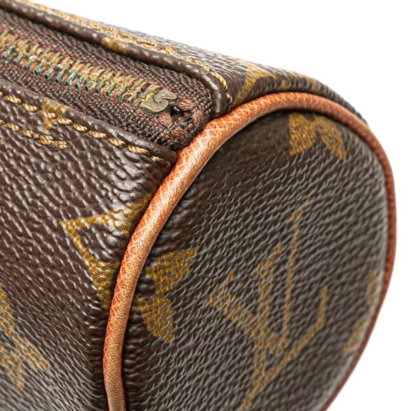 Pre-owned Louis Vuitton Monogram Etui Golf Ball Case Brown