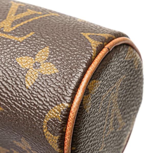 Pre-owned Louis Vuitton Monogram Etui Golf Ball Case Brown