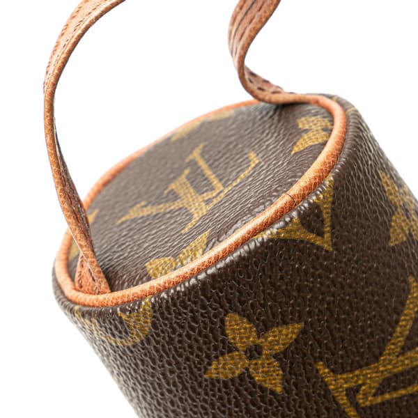 Pre-owned Louis Vuitton Monogram Etui Golf Ball Case Brown