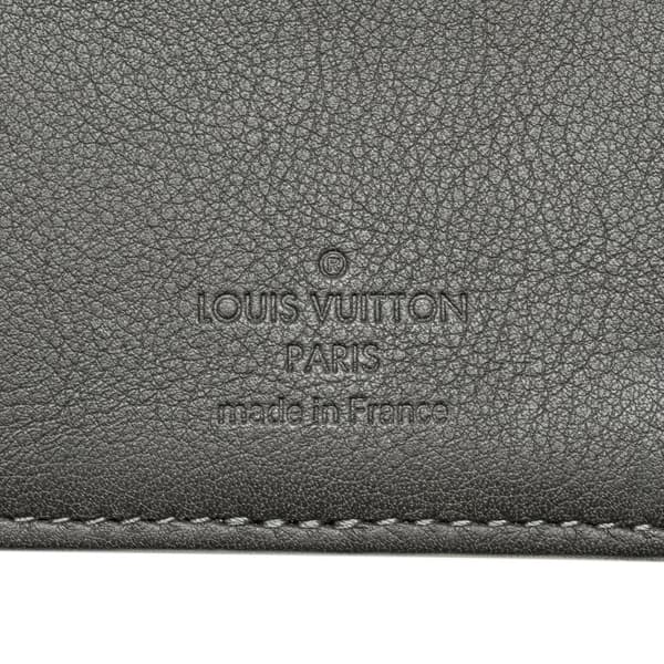 Pre-owned Louis Vuitton Mahina Amelia Wallet Gray