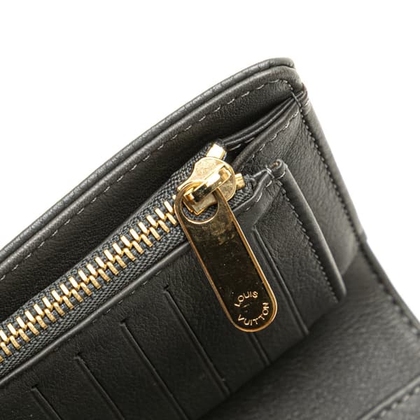 Pre-owned Louis Vuitton Mahina Amelia Wallet Gray