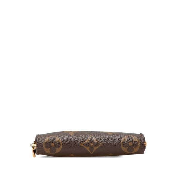 Pre-owned Louis Vuitton Monogram Zippy Coin Purse Brown