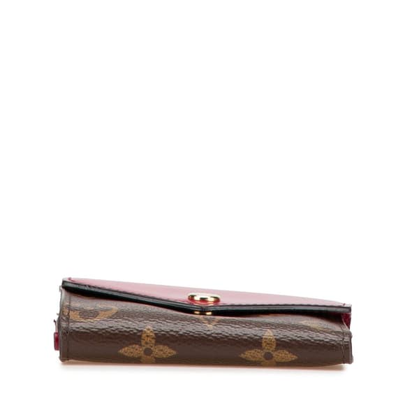 Pre-owned Louis Vuitton Monogram Zoe Wallet Brown