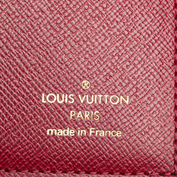 Pre-owned Louis Vuitton Monogram Zoe Wallet Brown
