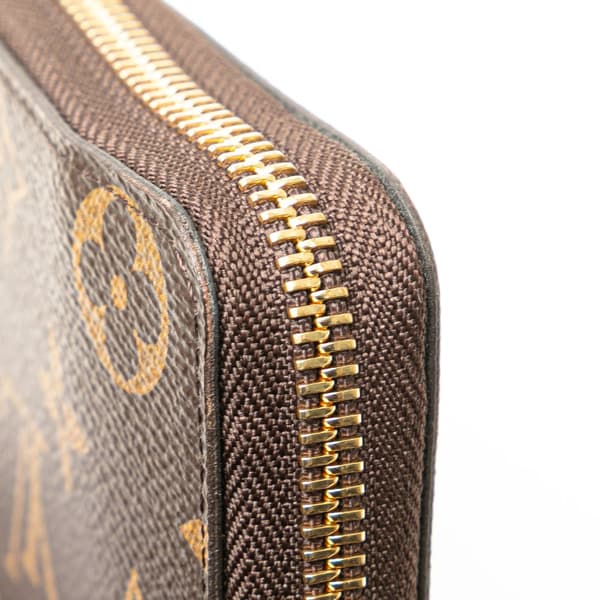 Pre-owned Louis Vuitton Monogram Clemence Long Wallet Brown
