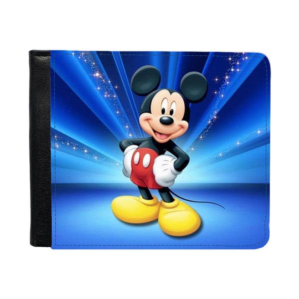 Disney Musse Pigg Plånbok För Män Med Myntfack