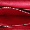 Miniatyrbild 6 av 10: Pre-owned Hermès Epsom Kelly Longue Wallet Red