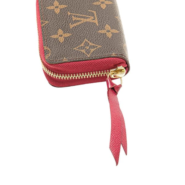 Pre-owned Louis Vuitton Monogram Zippy Multicartes Wallet Brown
