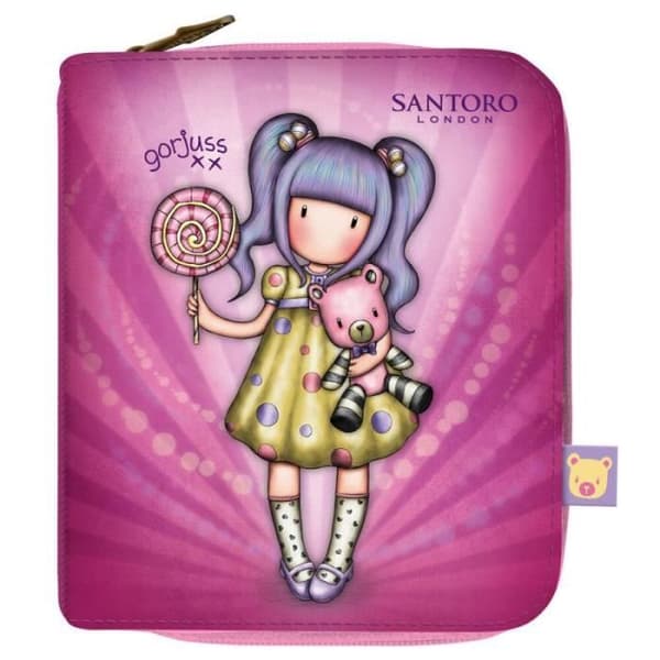Portfölj - Gorjuss - Första pris - Lila - Polyester - Barn - 10x12x3 cm