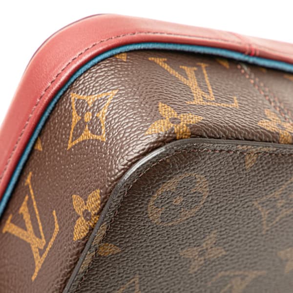 Pre-owned Louis Vuitton Monogram Boite Camille Box MM Brown
