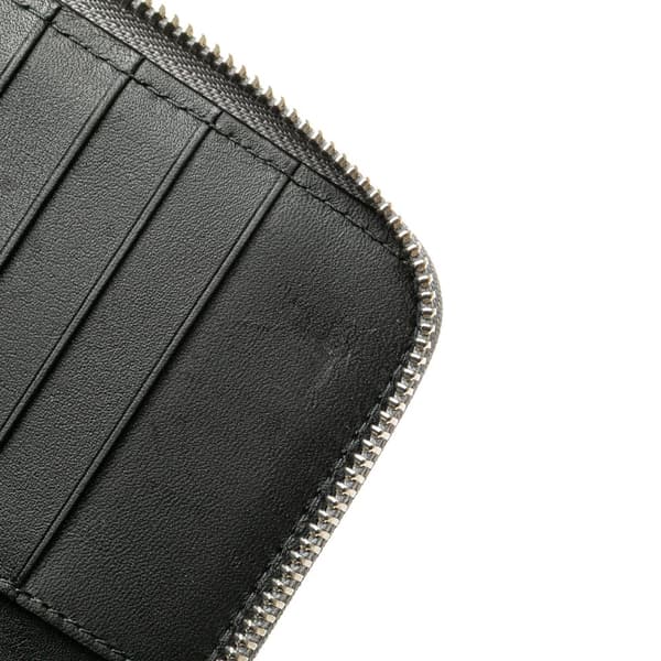 Pre-owned LOEWE Puzzle Edge Zipped Open Wallet Gray