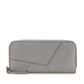 Miniatyrbilde 1 av 10: Pre-owned LOEWE Puzzle Edge Zipped Open Wallet Gray