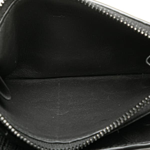 Pre-owned Louis Vuitton Monogram Shadow Hybrid Wallet Black