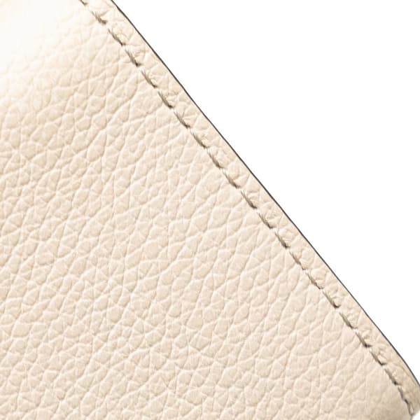 Pre-owned Louis Vuitton Leather Lockmini Wallet Pink