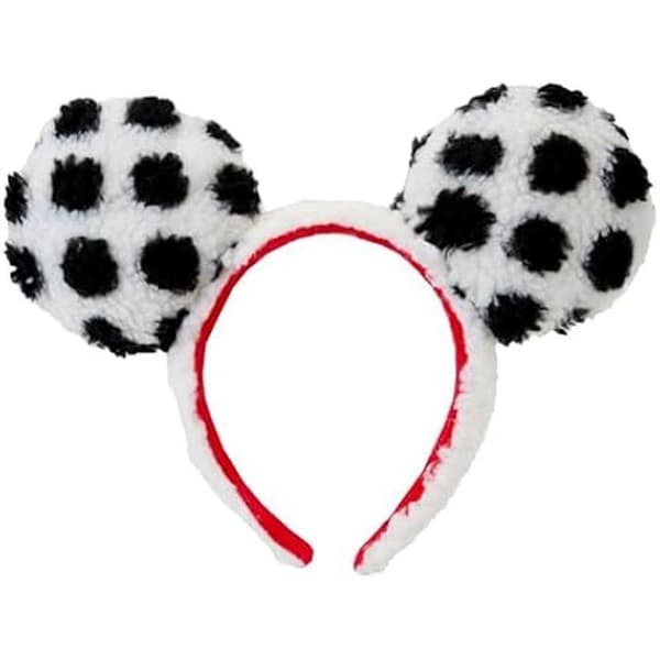 Hårband - LOUNGEFLY - Minnie Rocks The Dots - PVC/syntetiskt läder - 22x7x17 cm - Barn
