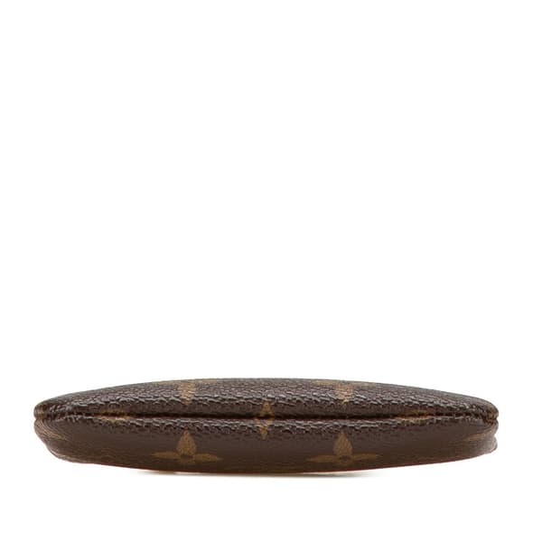 Pre-owned Louis Vuitton Monogram Key Pouch Brown