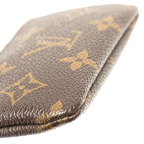 Pre-owned Louis Vuitton Monogram Key Pouch Brown