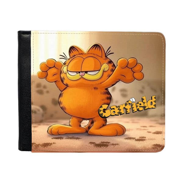 Katten Gustaf Plånbok För Män Med Myntfack