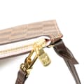 Miniatyrbilde 6 av 10: Pre-owned Louis Vuitton Damier Ebene Neverfull Pouch MM Brown