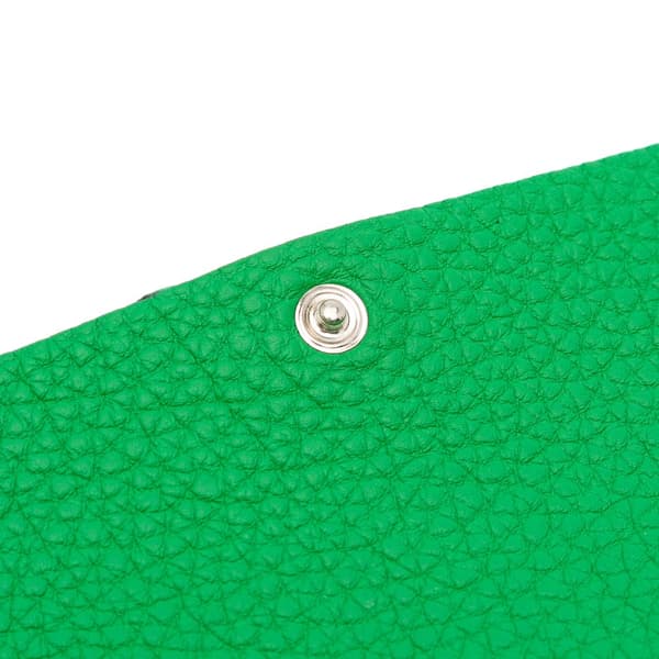 Pre-owned Hermès Togo Ulysse Notebook Cover TPM Green