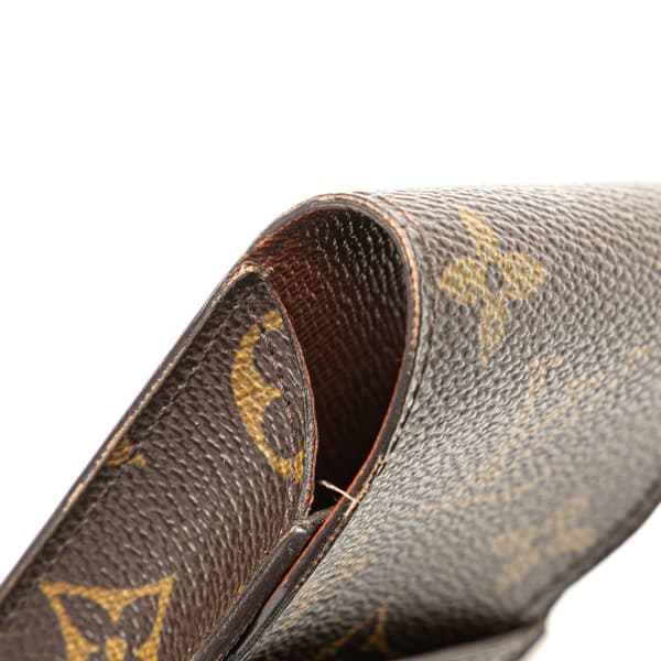 Pre-owned Louis Vuitton Monogram Cigarette Case Brown