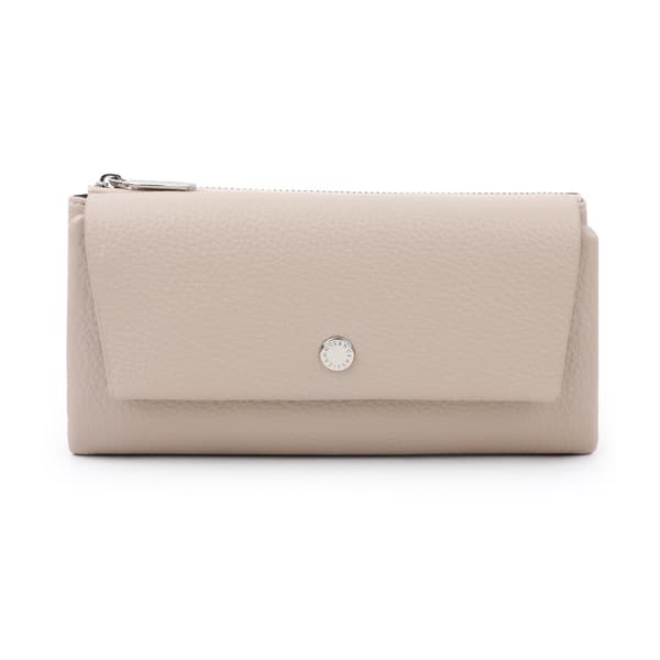 INF Elegant tvådelad plånbok för kvinnor Beige