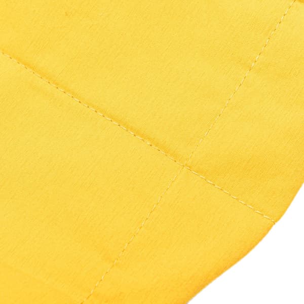 Pre-owned Hermès Toile Zip Pouch Yellow