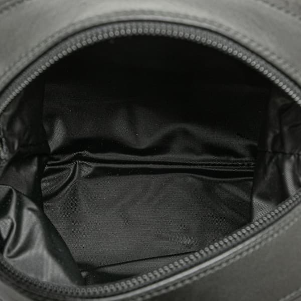 Pre-owned Ferragamo Nylon Zip Pouch Black