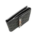Miniatyrbillede 6 af 10: Pre-owned Gucci GG Canvas Bamboo Compact Wallet Black