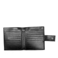 Miniatyrbillede 9 af 10: Pre-owned Gucci GG Canvas Bamboo Compact Wallet Black