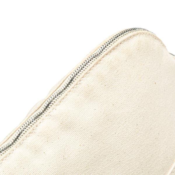 Pre-owned Hermès Toile Bolide Trousse de Voyage GM White