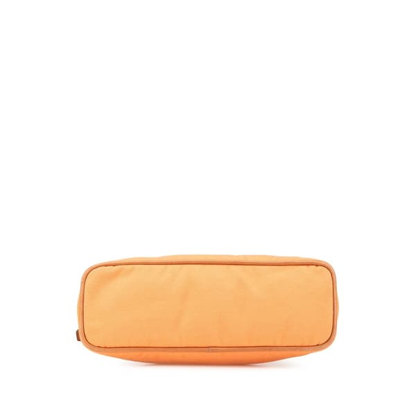 Pre-owned Hermès Toile Bolide Trousse de Voyage PM Orange