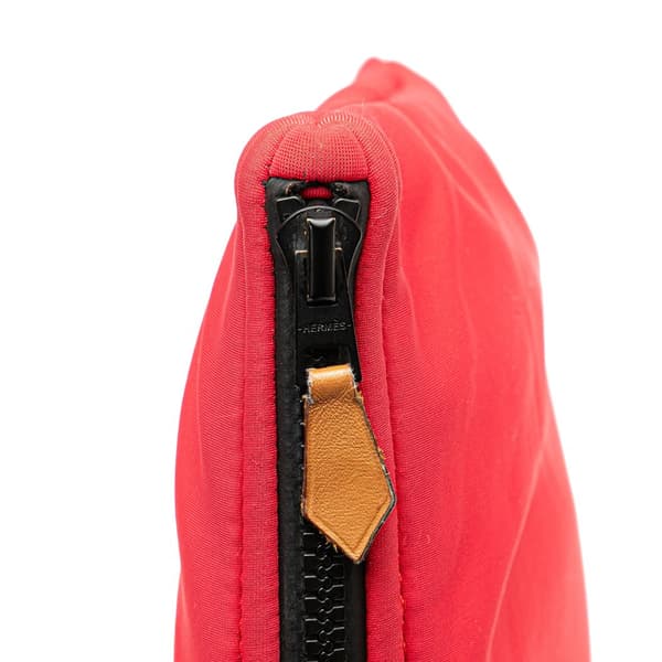 Pre-owned Hermès Large Neobain Case Red