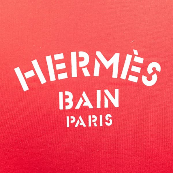 Pre-owned Hermès Large Neobain Case Red