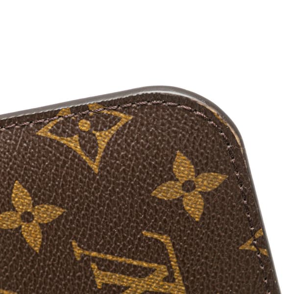 Pre-owned Louis Vuitton Monogram Neverfull Pouch Brown