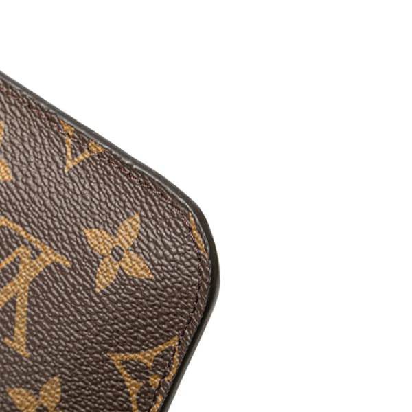 Pre-owned Louis Vuitton Monogram Neverfull Pouch Brown