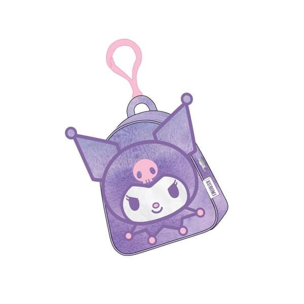 Hello Kitty Kuromi plush purse