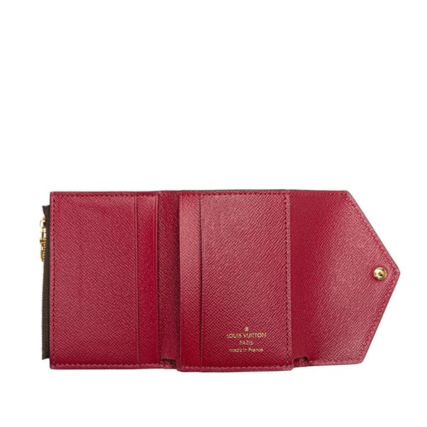 Pre-owned Louis Vuitton Monogram Zoe Wallet Brown