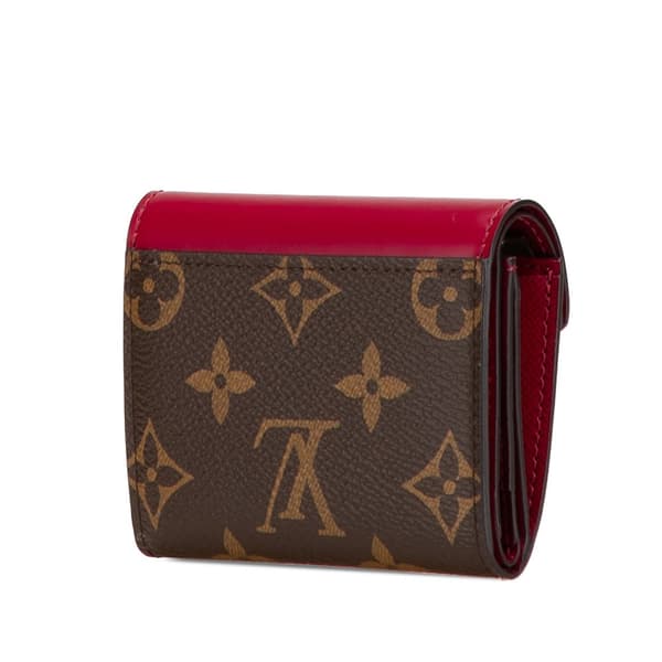 Pre-owned Louis Vuitton Monogram Zoe Wallet Brown