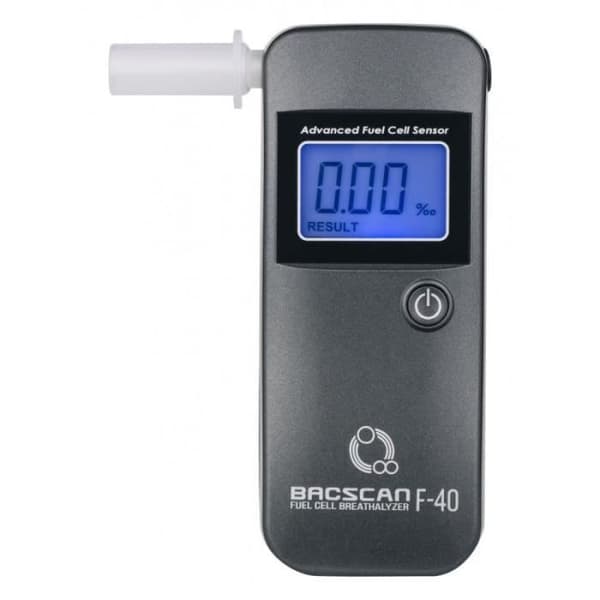 Alkomätare - BACscan - F-40 - Elegant - Svart - Hög precision