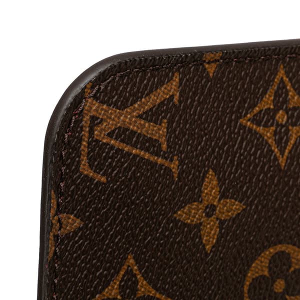 Pre-owned Louis Vuitton Monogram Neverfull Pouch Brown