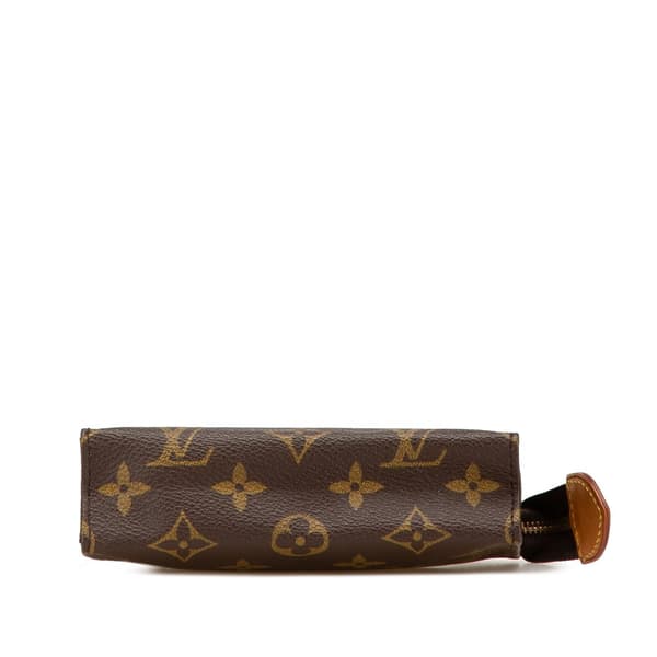 Pre-owned Louis Vuitton Monogram Toiletry Pouch 15 Brown