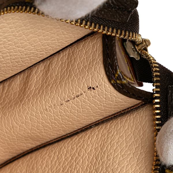 Pre-owned Louis Vuitton Monogram Toiletry Pouch 15 Brown