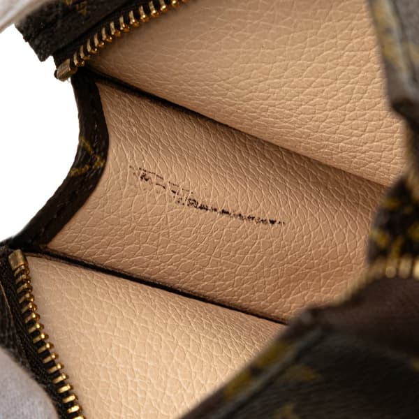 Pre-owned Louis Vuitton Monogram Toiletry Pouch 15 Brown
