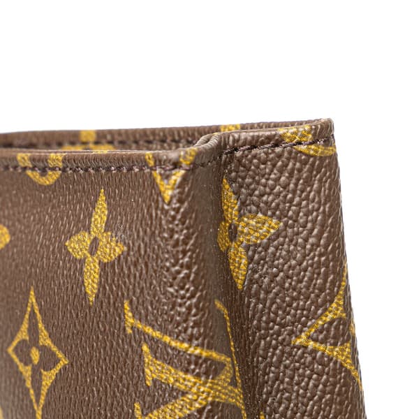 Pre-owned Louis Vuitton Monogram Toiletry Pouch 15 Brown