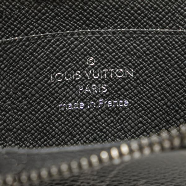 Pre-owned Louis Vuitton Monogram Eclipse Coin Pouch Black