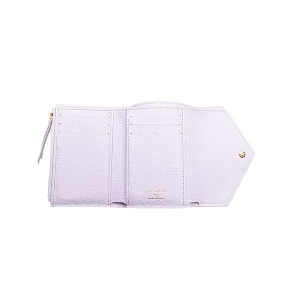 Pre-owned Louis Vuitton Bicolor Monogram Empreinte Giant Victorine Wallet White