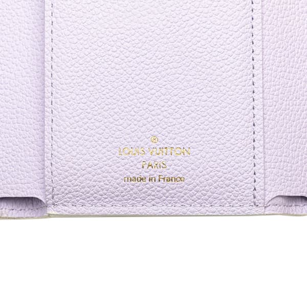 Pre-owned Louis Vuitton Bicolor Monogram Empreinte Giant Victorine Wallet White