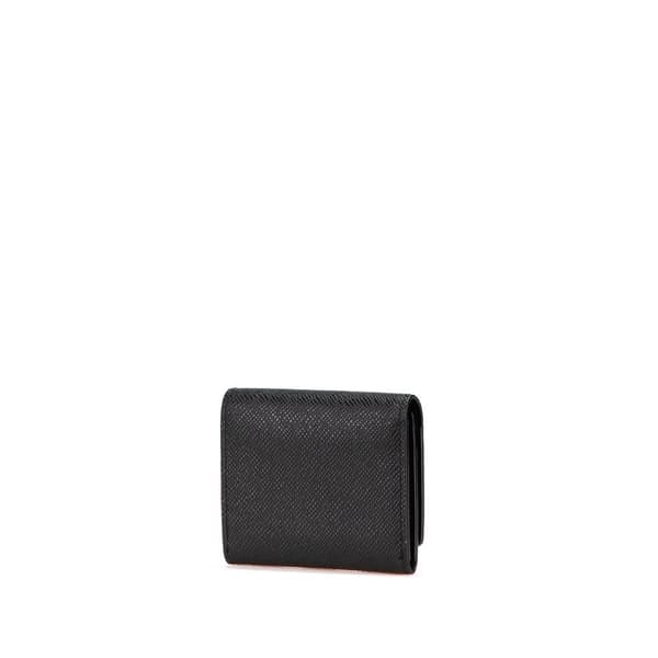 Pre-owned Louis Vuitton Taiga Business Card Holder Black