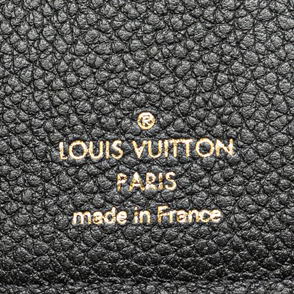 Pre-owned Louis Vuitton Monogram Empreinte Victorine Wallet Black